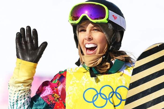 SOCHI, RUSSIA - FEBRUARY 16: Torah Bright of Australia looks on after the Ladies' Snowboard Cross Quarterfinals on day nine of the Sochi 2014 Winter Olympics at Rosa Khutor Extreme Park on February 16, 2014 in Sochi, Russia. (Photo by Cameron Spencer/Getty Images)