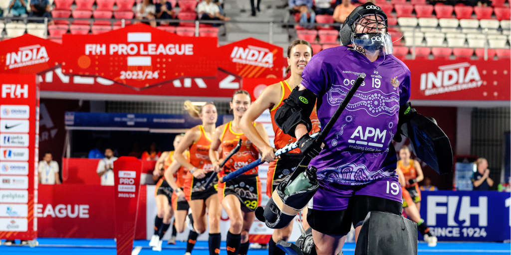 Hockeyroos beat the USA 3- 0 at the 2024 FIH ProLeague