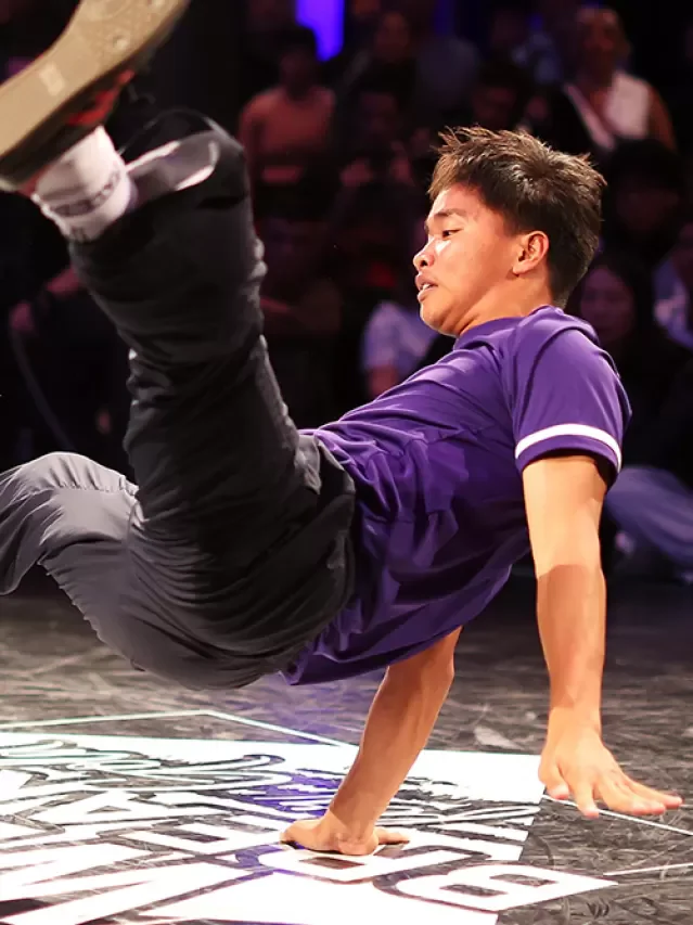 B Boy Jeff Dunne Break Dancing