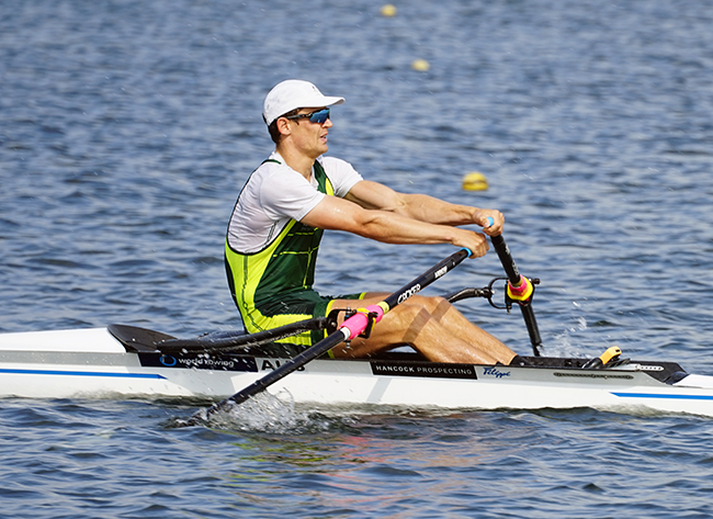 David Bartholot at the 2019 World Cup