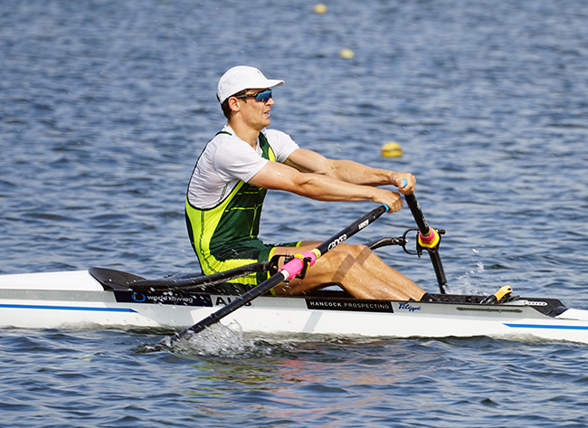 David Bartholot at the 2019 World Cup