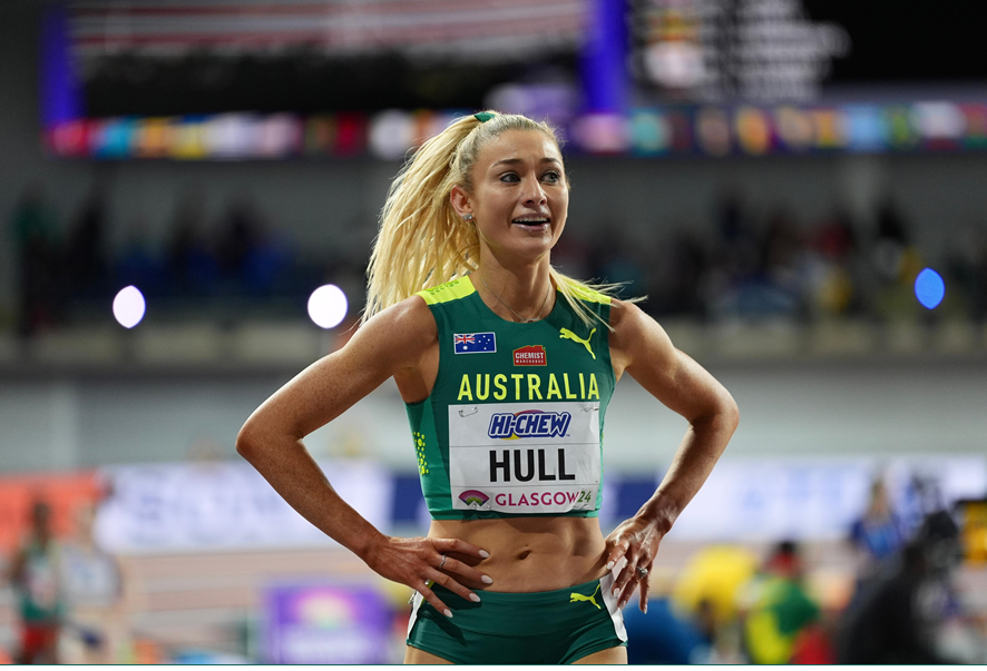 Hull and Patterson gleam in Doha Diamond League