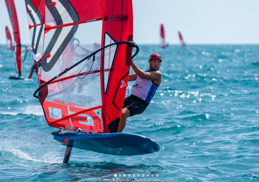 Grae Morris Foil at the at the 53rd Trofeo S.A.R. Princesa Sofía Regatta