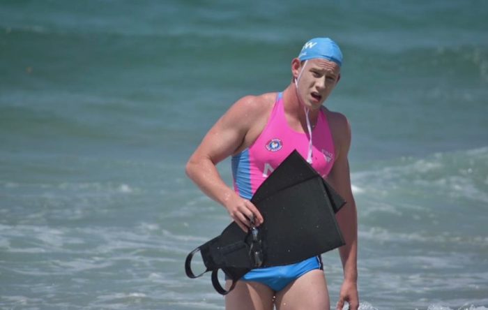 Brad Woodward as a lifesaver.