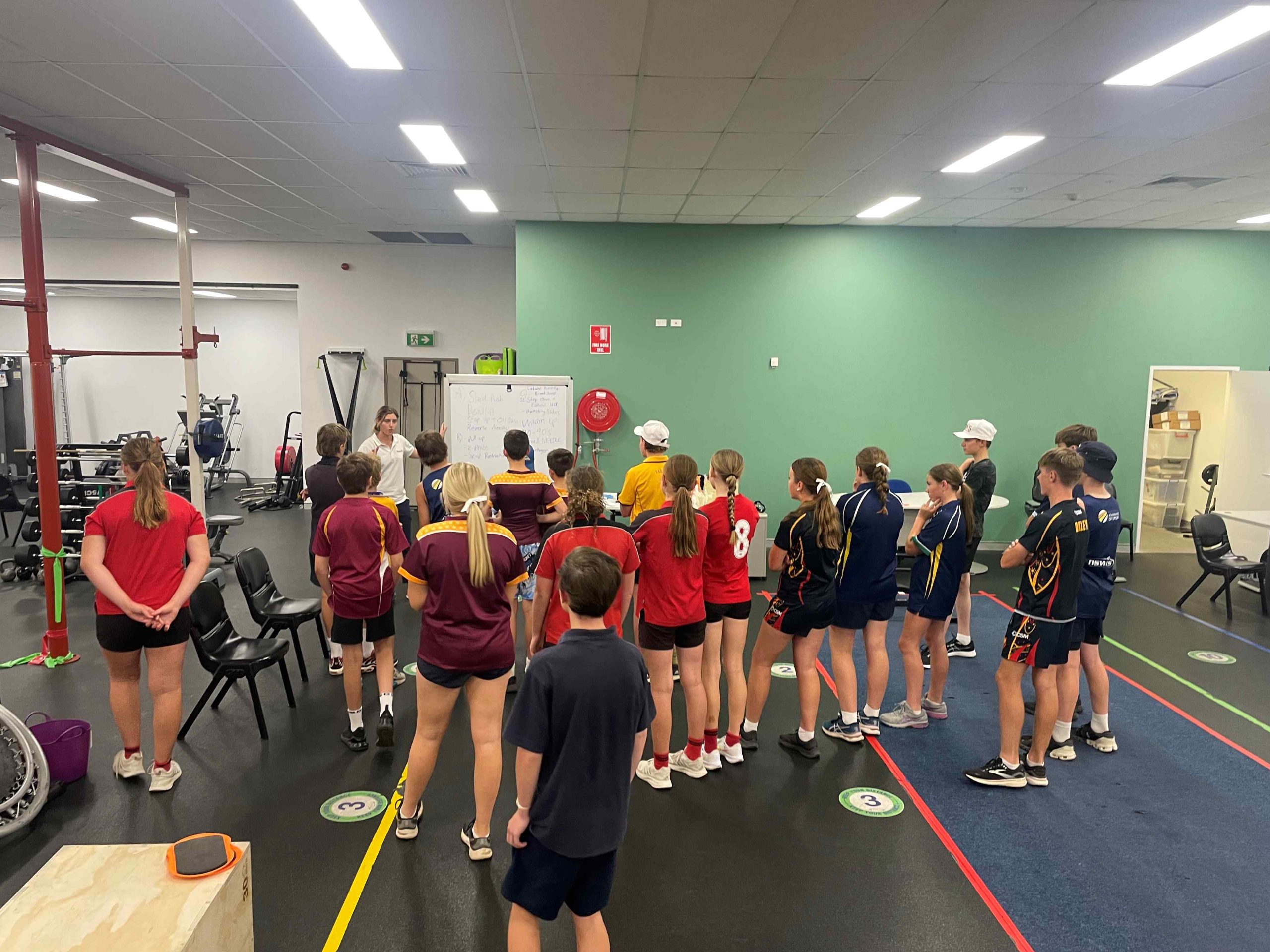 NIAS Athletes at Tamworth RuralFit Hubs in preparation for Pursu32+