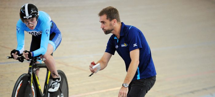 Olympic gold medallist Brad McGee, now NSWIS Coach Advisor, takes Para Cyclist Gordon Allan through his paces.