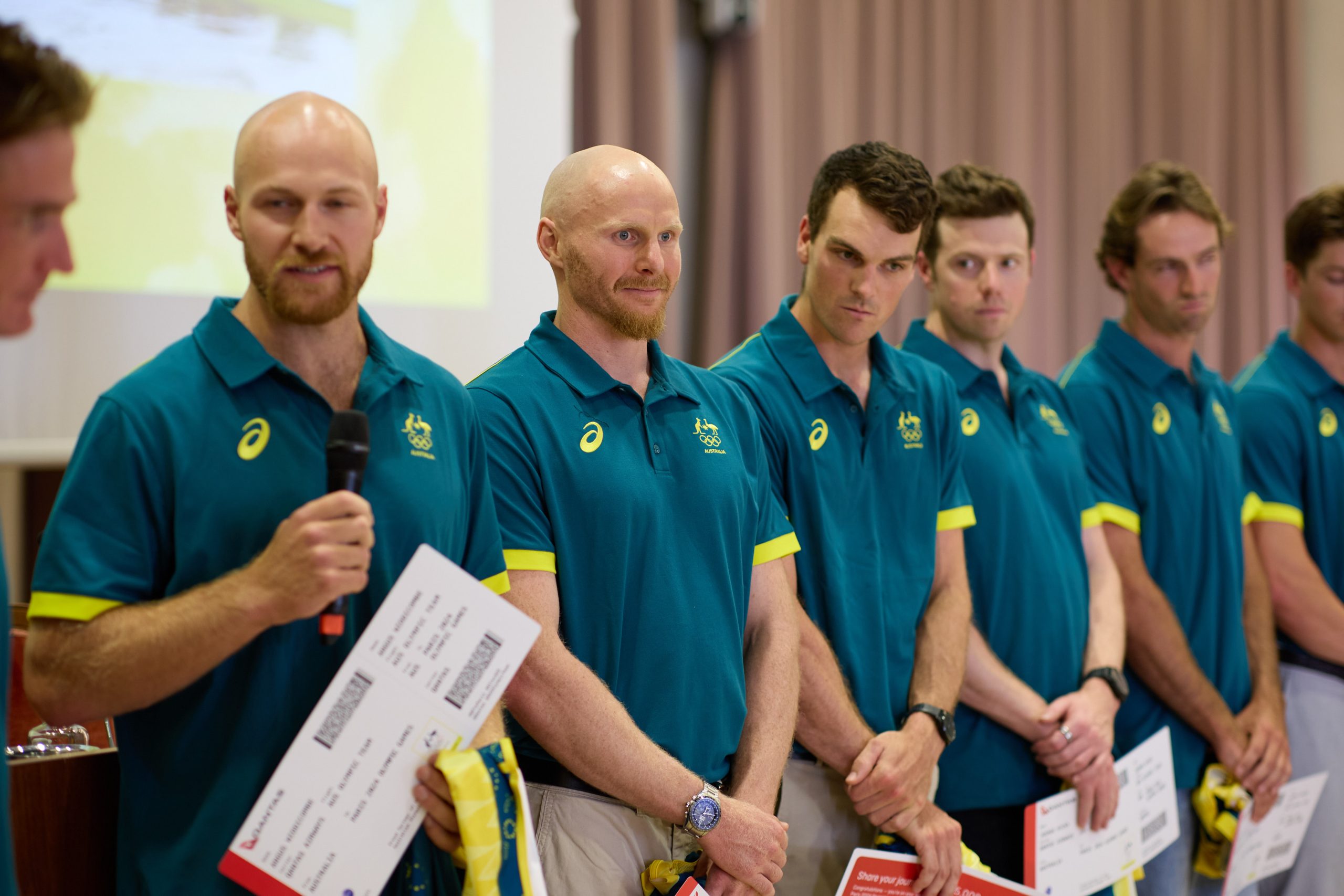 Alexander Purnell, Jack Hargreaves and Spencer Turrin, will now row in the Eight, in Paris 2024.