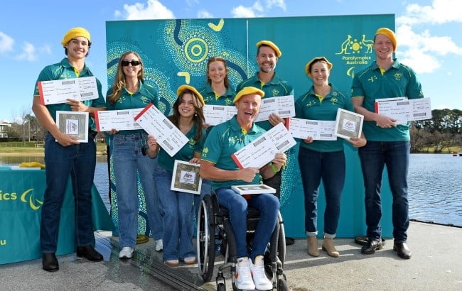 PA24 Rowing Team selected at a special ceremony in Canberra.