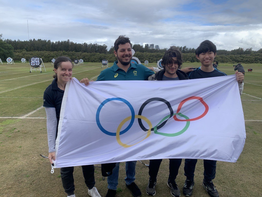 Peter Boukouvalas, the son of Greek migrants and a Station Master, at the 2024 Australian Olympic Team announcement