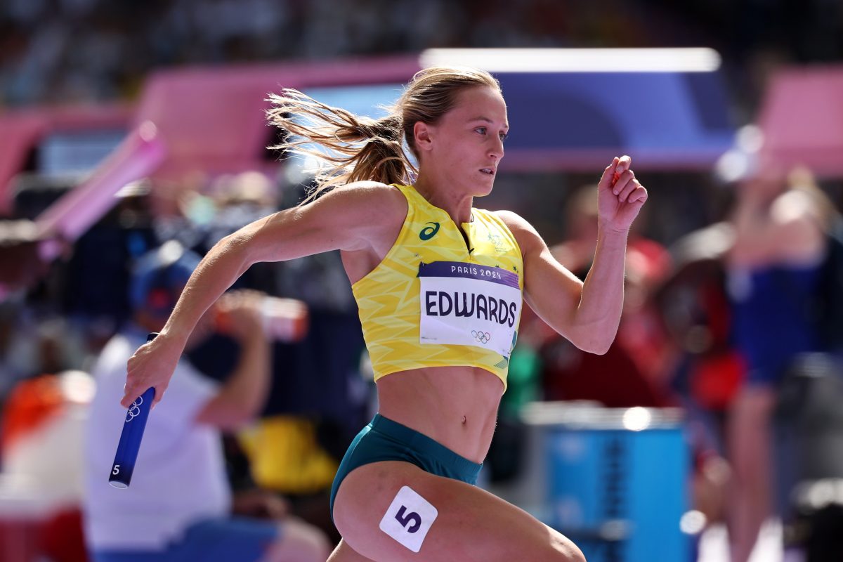 Olympian Edwards finds purpose in ‘giving back’