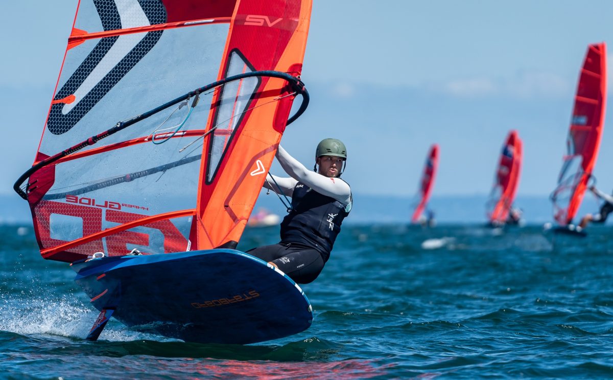 Morris Returns to Action at iQFOiL U23 Worlds