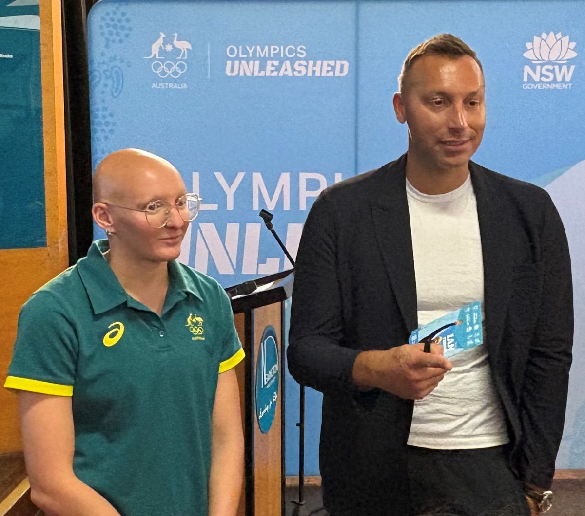 Tayla shines alongside iconic Thorpe and Olympic legends