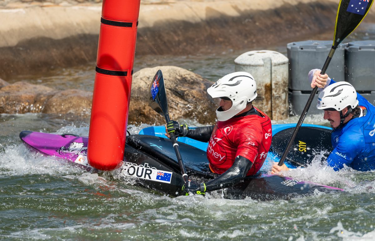 Delfour earns spot on Oz Open podium for Kayak Cross