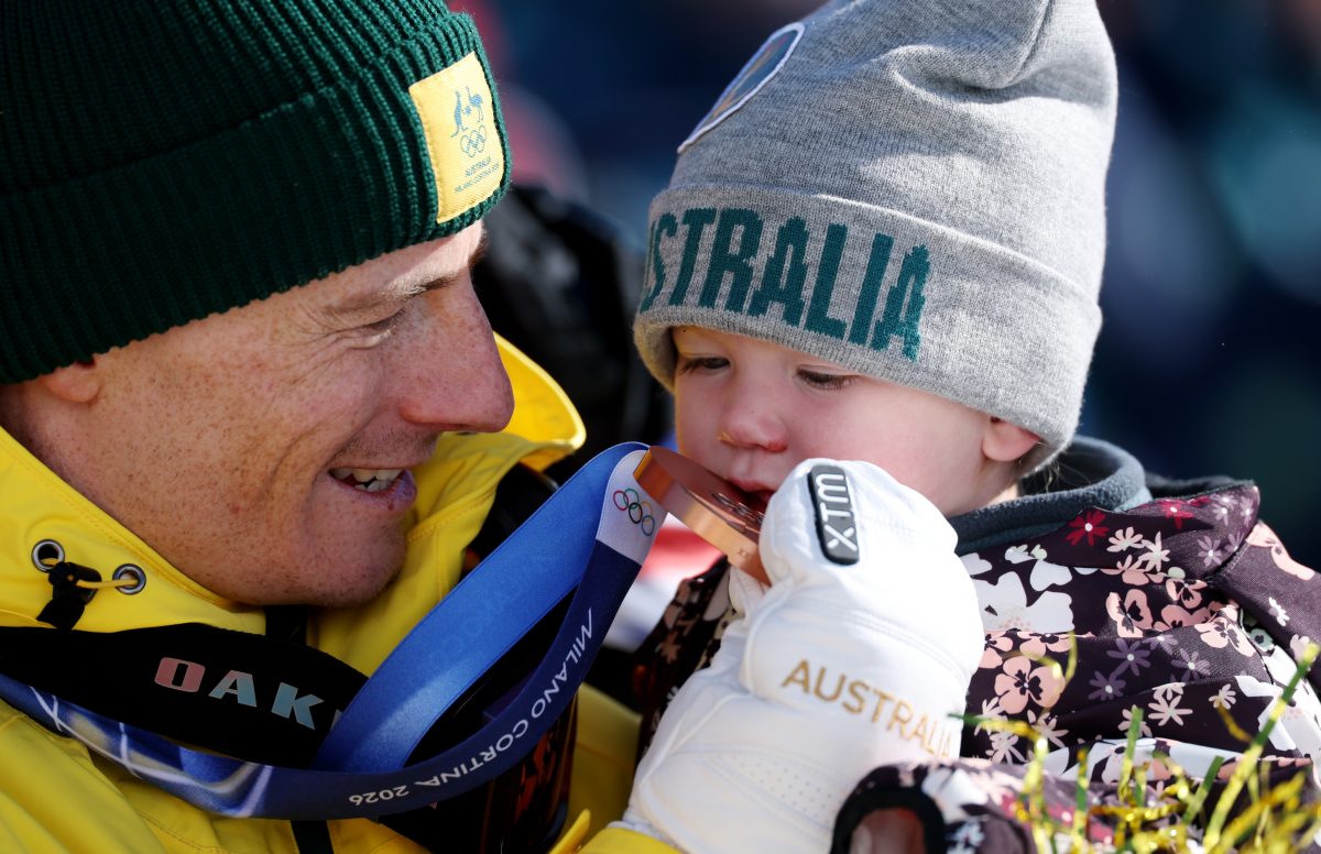 Matt Graham wins Dual Moguls bronze