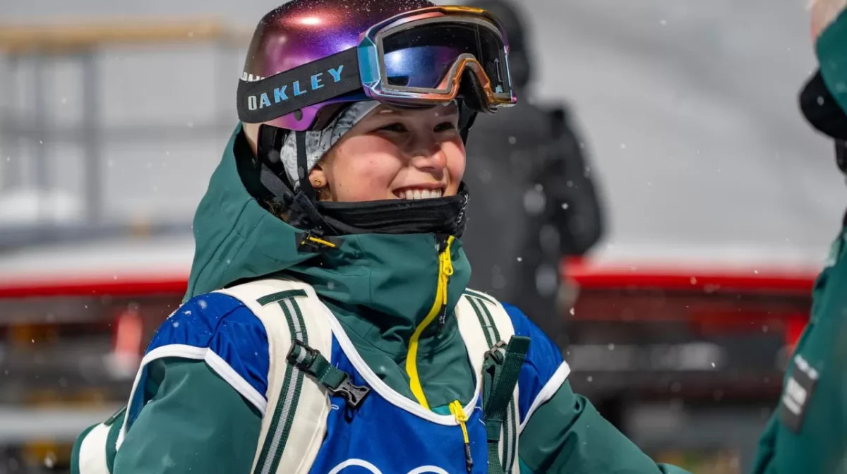 Indra braves snowstorm for training run