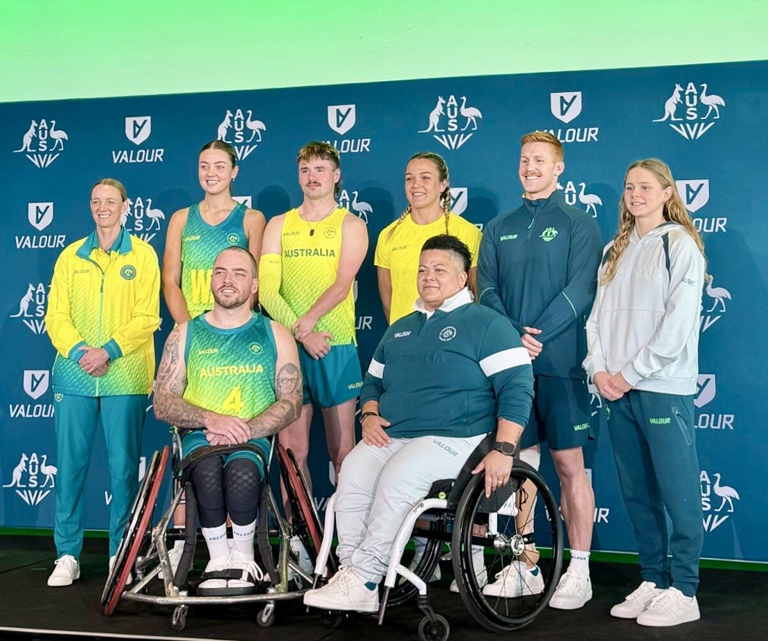 Commonwealth Games Australia unveil green and gold kit in partnership with Valour