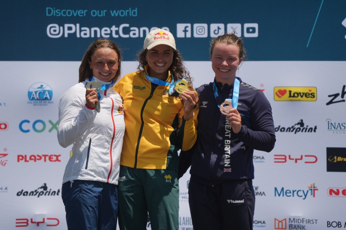 Jess Fox Strikes Gold in Kayak Cross Time Trial on Opening Day in Oklahoma