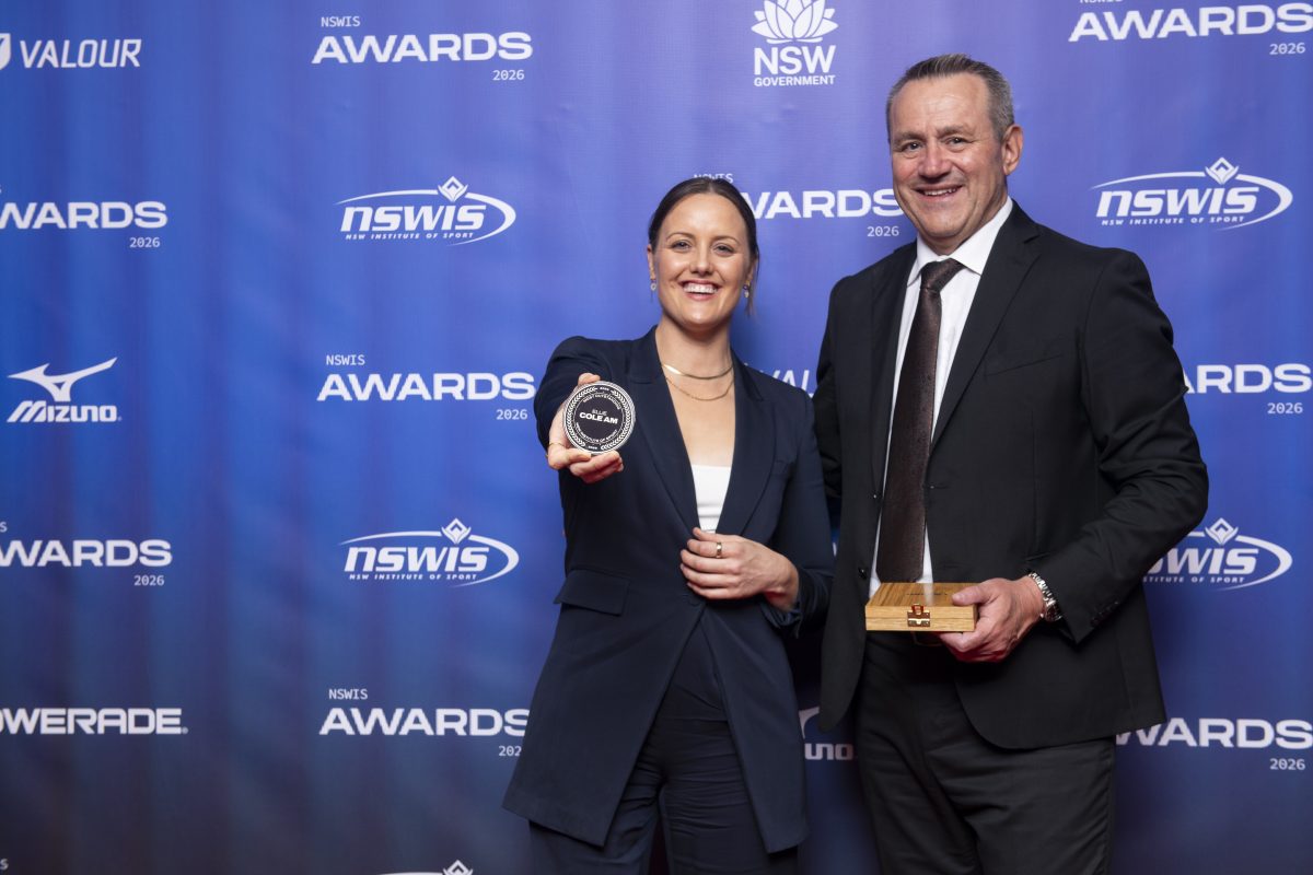 Ellie Cole joins giants of Australian sport as NSWIS Most Outstanding